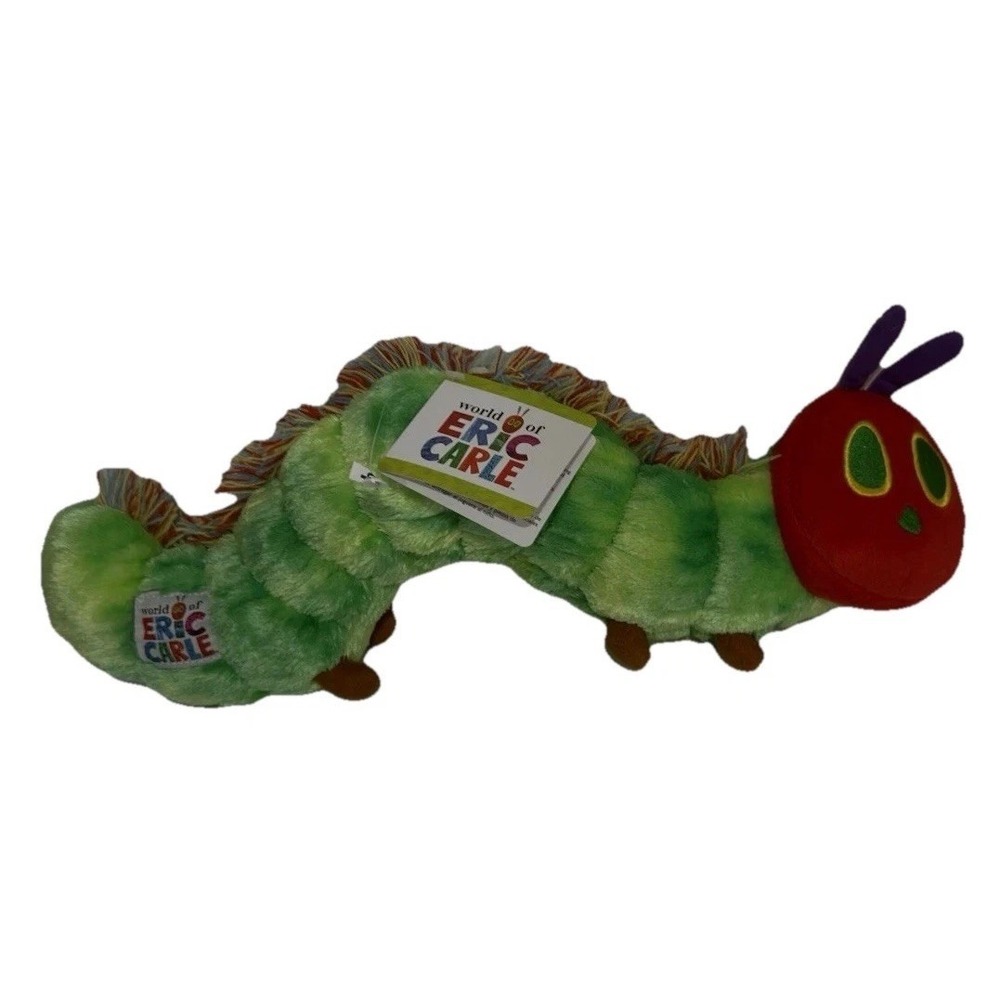 The Very Hungry Caterpillar Stuffed‎ Animal 16" Lovey Plush World Of Eric Carle